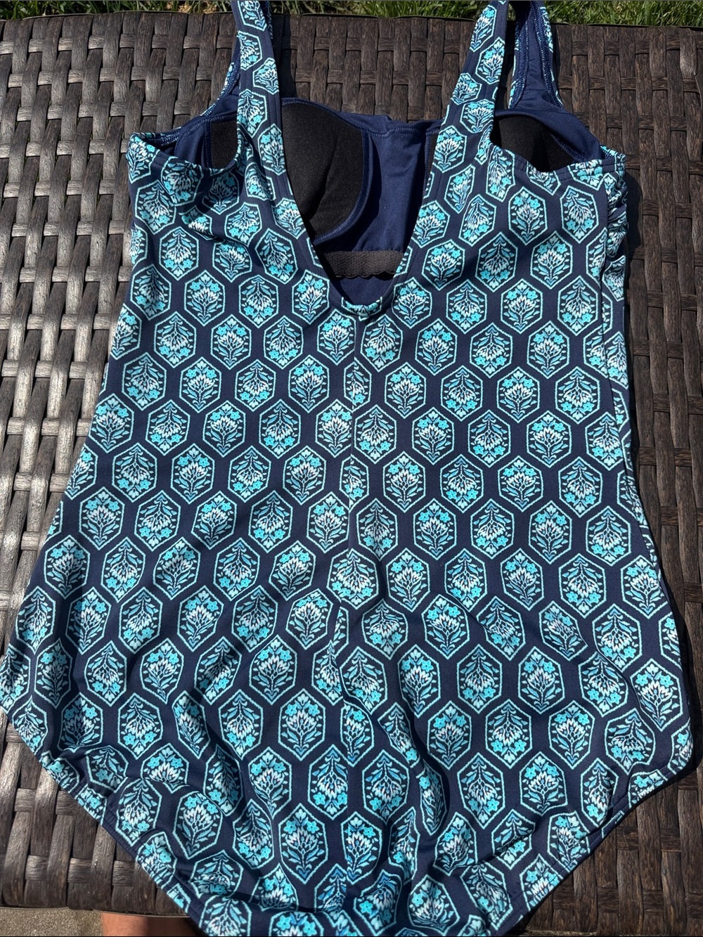 NWOT Lands' End One-Piece Swimsuit - Picture 3 of 5